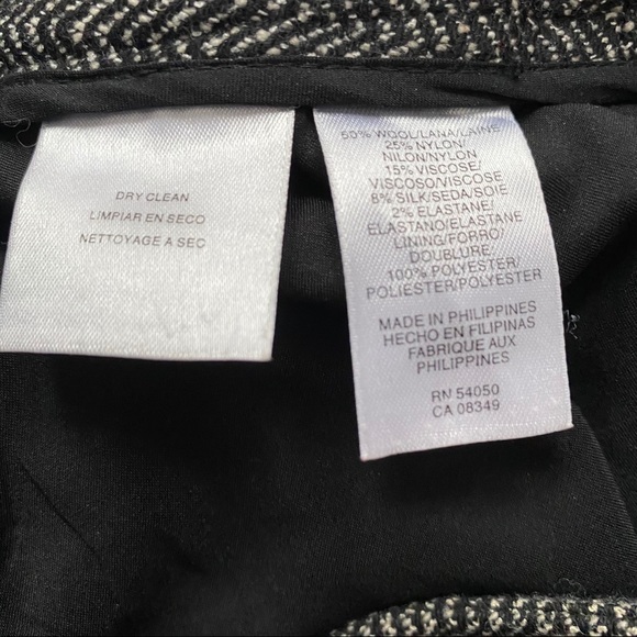 ANNE KLEIN TWEED WIDE LEG CUFFED PANT - Picture 10 of 11